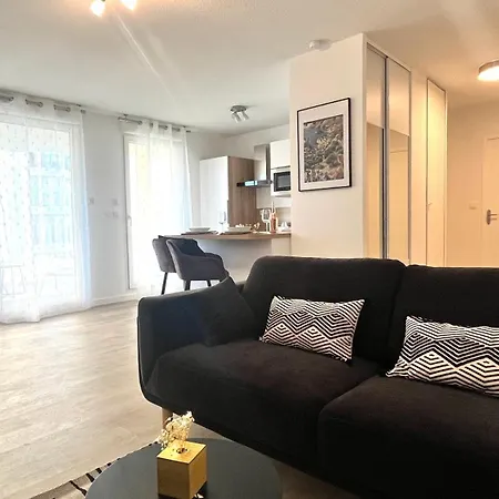 Apartmán La Perle Ariane-vue Panoramique Wifi Parking Prosconciergerie *
